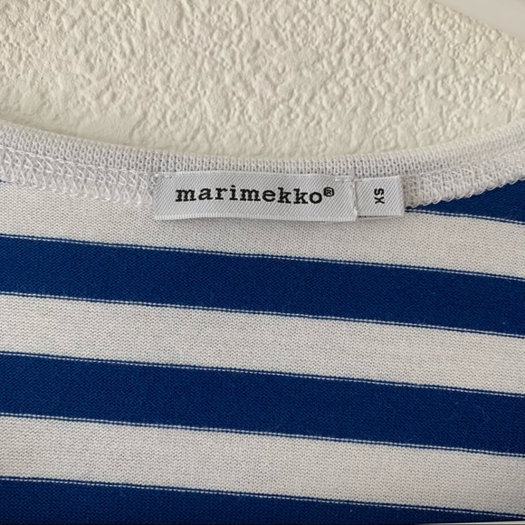 Marimekko blue stripe dress - Picture 2 of 6